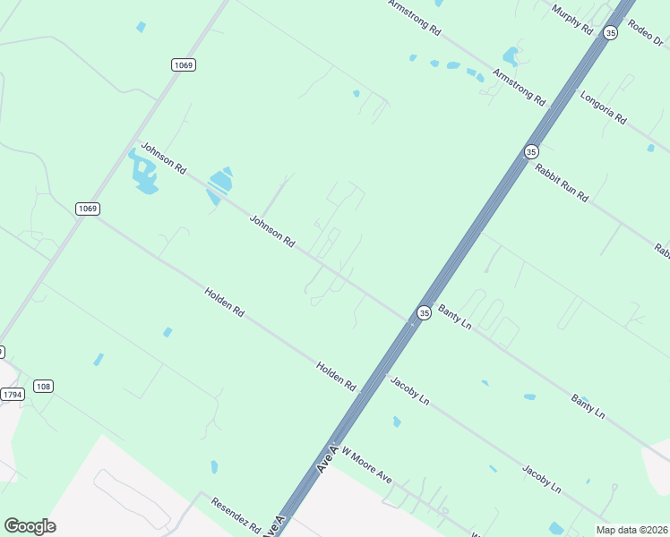 map of restaurants, bars, coffee shops, grocery stores, and more near 2567 Johnson Road in Aransas Pass