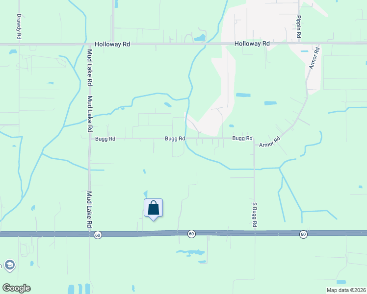 map of restaurants, bars, coffee shops, grocery stores, and more near 4601 Bugg Road in Plant City