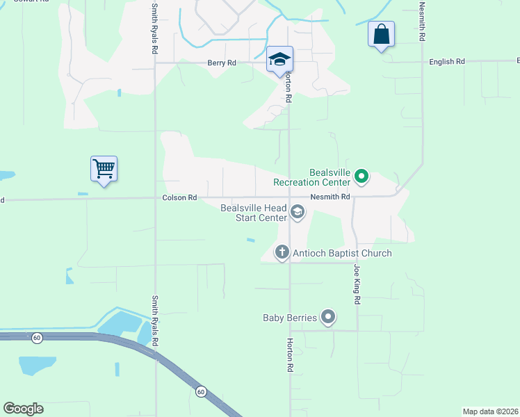 map of restaurants, bars, coffee shops, grocery stores, and more near 2211 Colson Road in Plant City