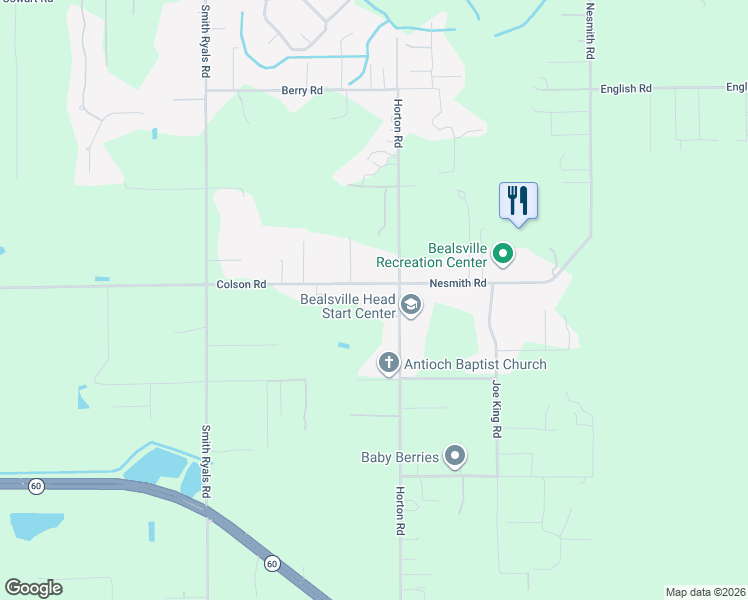 map of restaurants, bars, coffee shops, grocery stores, and more near 2211 Colson Road in Plant City