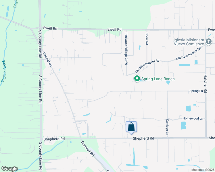 map of restaurants, bars, coffee shops, grocery stores, and more near SPRING North Lake Parker Avenue in Lakeland