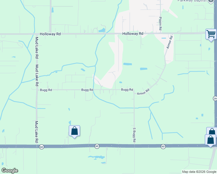 map of restaurants, bars, coffee shops, grocery stores, and more near 4708 Bugg Road in Plant City