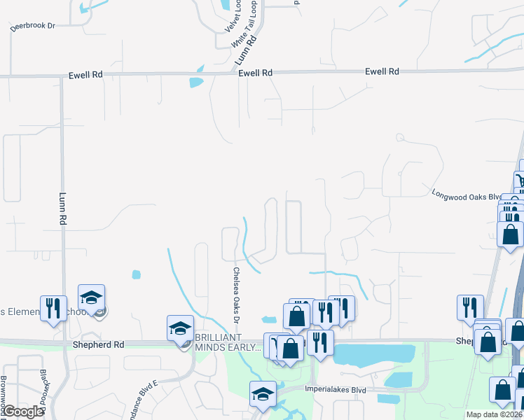 map of restaurants, bars, coffee shops, grocery stores, and more near 6485 Sedgeford Drive in Lakeland