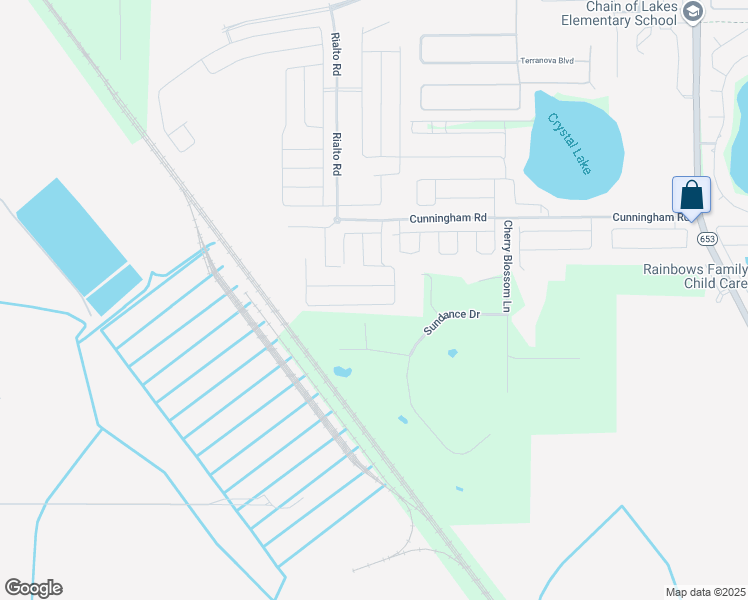 map of restaurants, bars, coffee shops, grocery stores, and more near 17 Heather Lane in Winter Haven