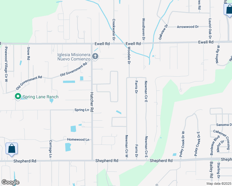 map of restaurants, bars, coffee shops, grocery stores, and more near 4024 Buttonbush Circle in Lakeland