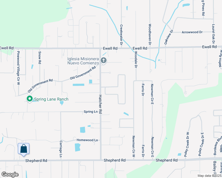 map of restaurants, bars, coffee shops, grocery stores, and more near 4159 Buttonbush Circle in Lakeland