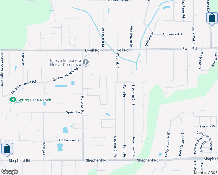 map of restaurants, bars, coffee shops, grocery stores, and more near 4054 Buttonbush Circle in Lakeland