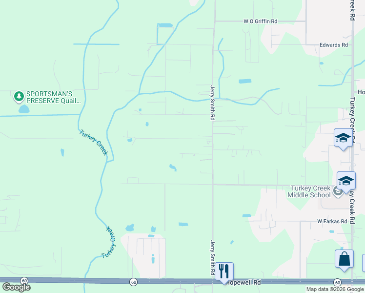 map of restaurants, bars, coffee shops, grocery stores, and more near 5335 Shakespeare Drive in Dover