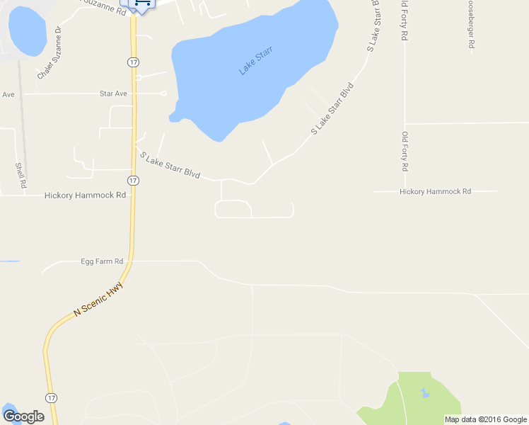 map of restaurants, bars, coffee shops, grocery stores, and more near 505 Starr Ridge Drive in Lake Wales