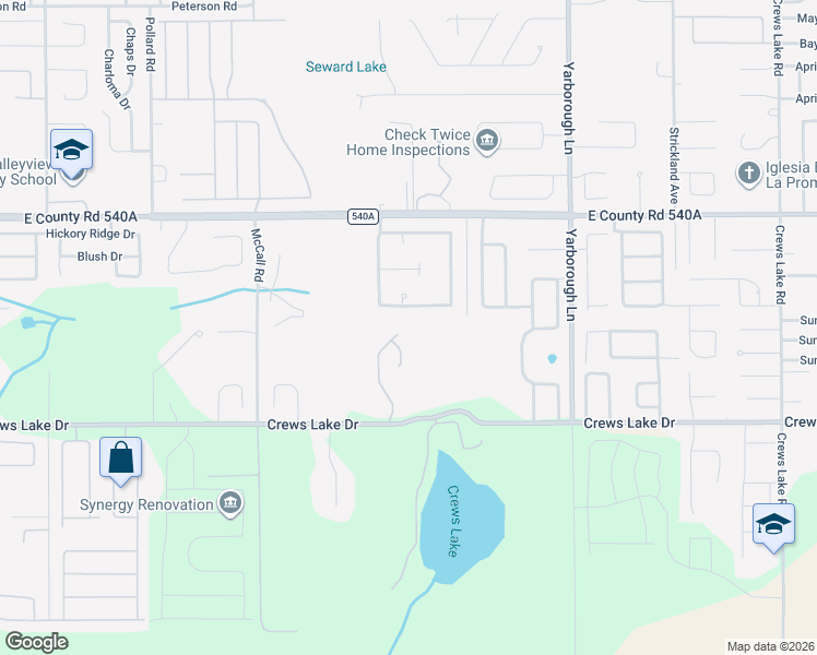 map of restaurants, bars, coffee shops, grocery stores, and more near 3453 Christina Groves Circle South in Lakeland