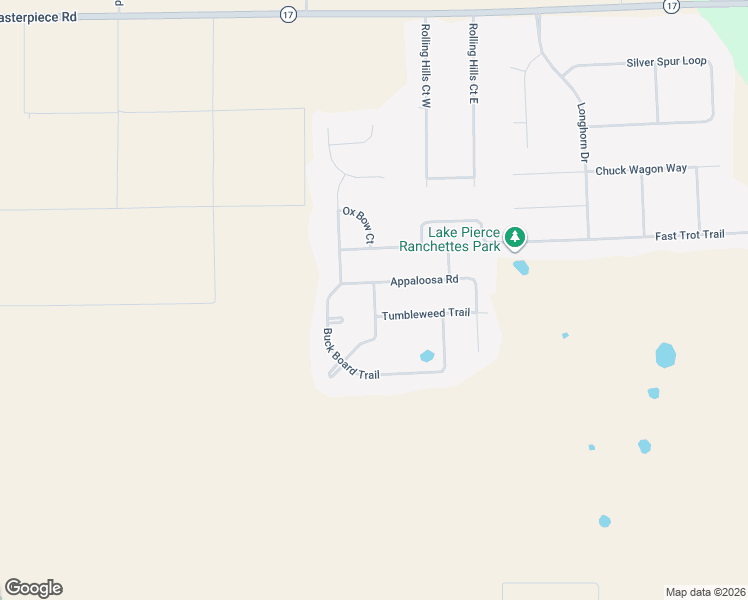 map of restaurants, bars, coffee shops, grocery stores, and more near 2333 Appaloosa Road in Lake Wales