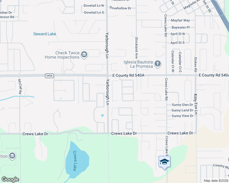 map of restaurants, bars, coffee shops, grocery stores, and more near 6255 Cornerstone Drive in Lakeland