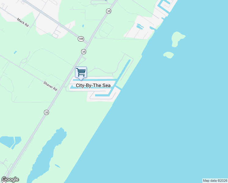 map of restaurants, bars, coffee shops, grocery stores, and more near 318 Bayview Drive in City-by-the Sea