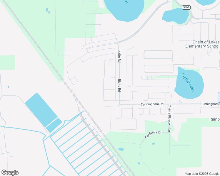 map of restaurants, bars, coffee shops, grocery stores, and more near 285 Terranova Boulevard in Winter Haven