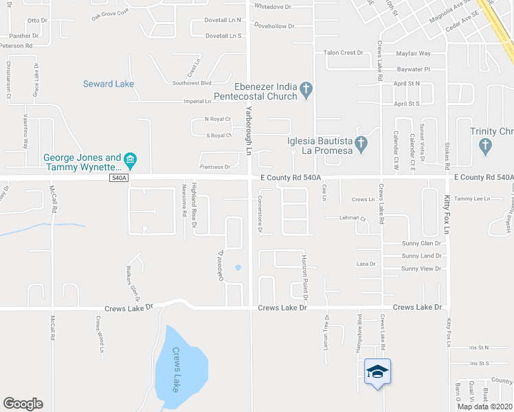 map of restaurants, bars, coffee shops, grocery stores, and more near 6246 Cornerstone Drive in Lakeland