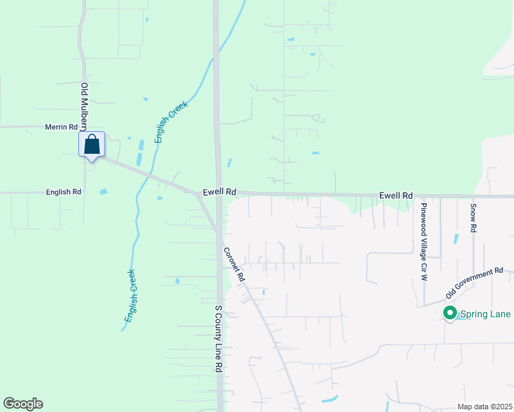 map of restaurants, bars, coffee shops, grocery stores, and more near 5228 Ewell Road in Lakeland
