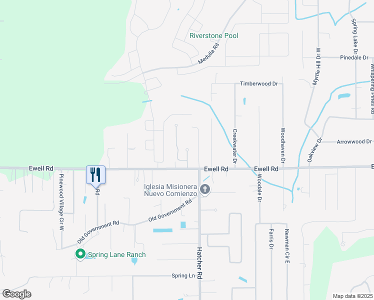 map of restaurants, bars, coffee shops, grocery stores, and more near 6023 Abbey Oaks Way in Lakeland