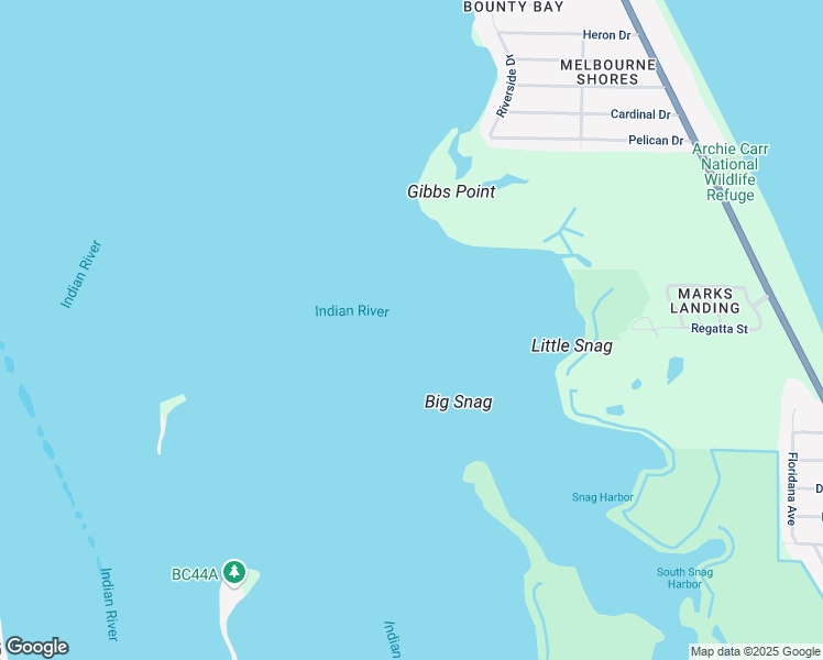 map of restaurants, bars, coffee shops, grocery stores, and more near in Melbourne Beach