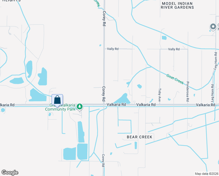 map of restaurants, bars, coffee shops, grocery stores, and more near 3975 Corey Road in Malabar