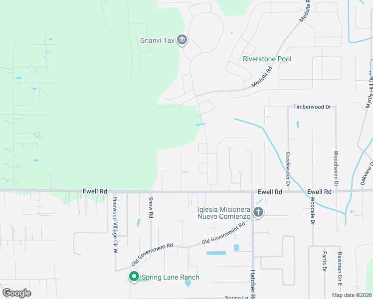 map of restaurants, bars, coffee shops, grocery stores, and more near 6012 Allen Lane in Lakeland