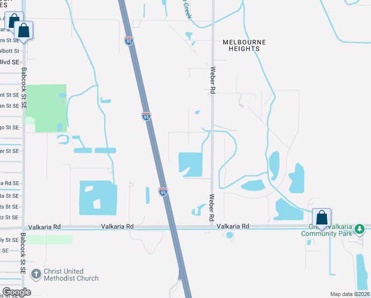 map of restaurants, bars, coffee shops, grocery stores, and more near 741 Jasa Street in Malabar