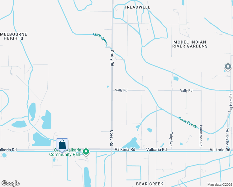 map of restaurants, bars, coffee shops, grocery stores, and more near 3745 Corey Road in Malabar