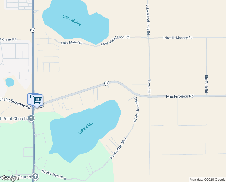 map of restaurants, bars, coffee shops, grocery stores, and more near 724 Masterpiece Road in Lake Wales