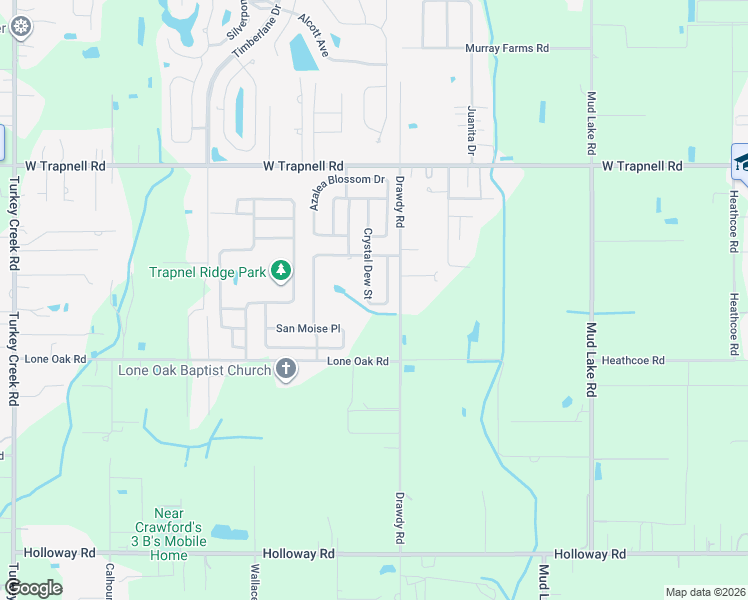 map of restaurants, bars, coffee shops, grocery stores, and more near 3820 Crystal Dew Street in Plant City