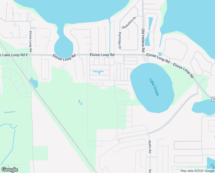 map of restaurants, bars, coffee shops, grocery stores, and more near Harden Road in Winter Haven