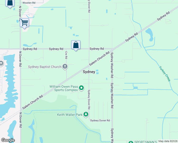 map of restaurants, bars, coffee shops, grocery stores, and more near in Sydney