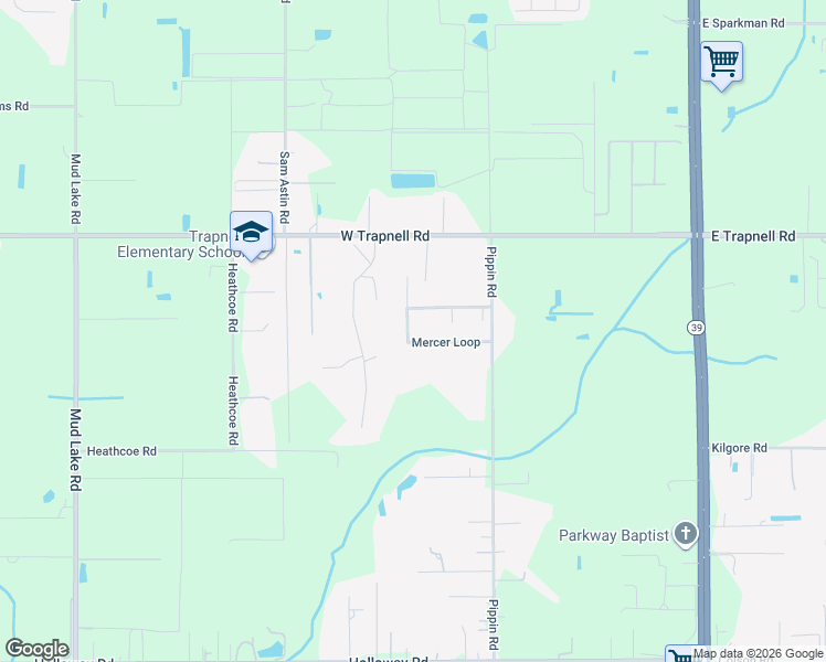 map of restaurants, bars, coffee shops, grocery stores, and more near 1105 Mercer Loop in Plant City