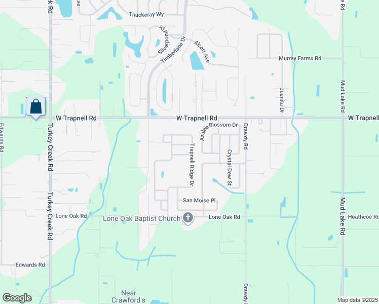 map of restaurants, bars, coffee shops, grocery stores, and more near 3402 Berry Blossom Lane in Plant City