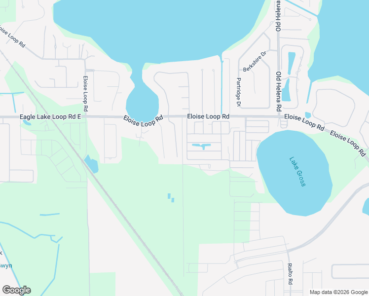 map of restaurants, bars, coffee shops, grocery stores, and more near 527 Little Lake Court in Winter Haven