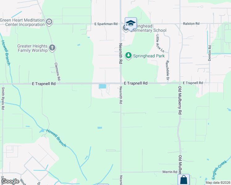 map of restaurants, bars, coffee shops, grocery stores, and more near 3607 Nesmith Road in Plant City