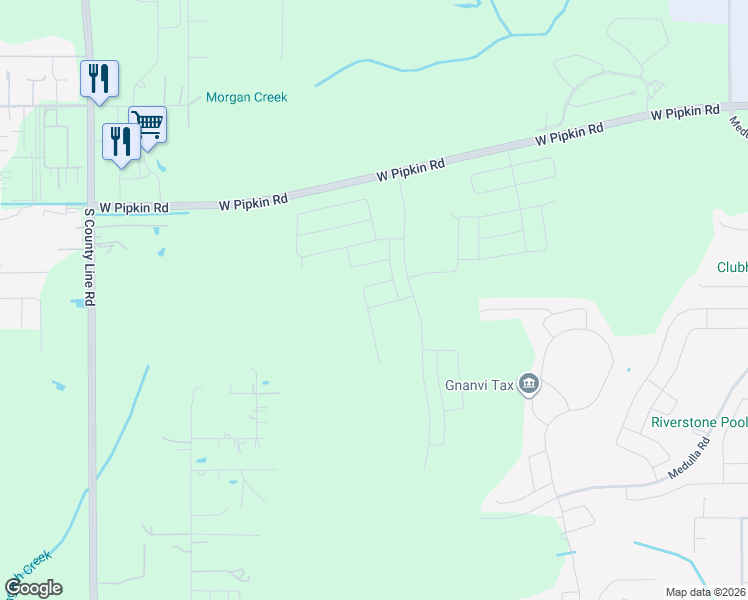 map of restaurants, bars, coffee shops, grocery stores, and more near West Pipkin Road in Lakeland