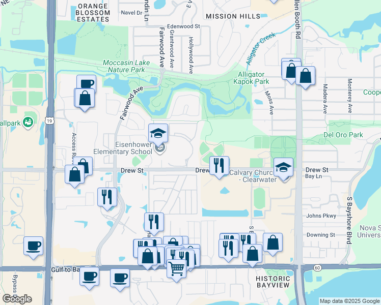 2900 Drew Street, Clearwater FL Walk Score