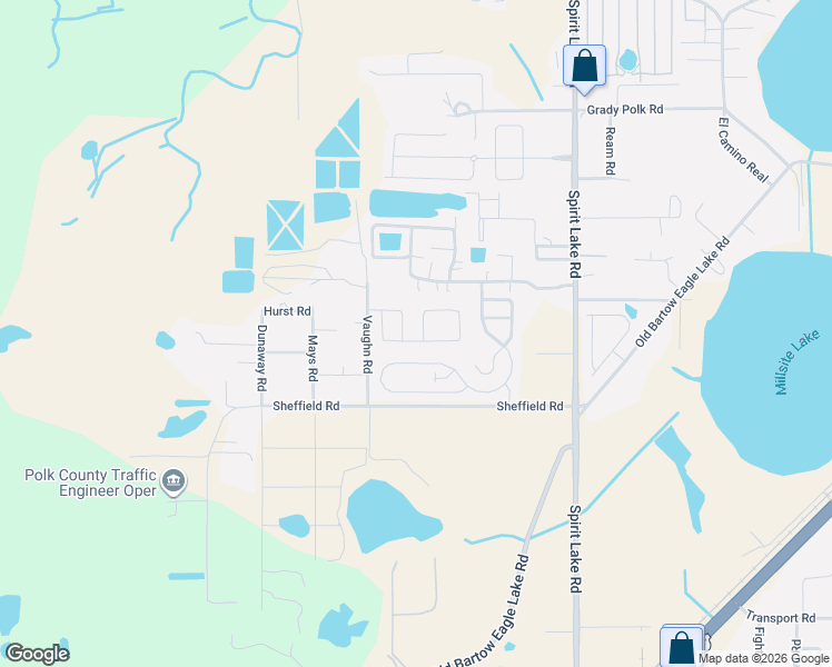 map of restaurants, bars, coffee shops, grocery stores, and more near 501 Kensington View Drive in Winter Haven
