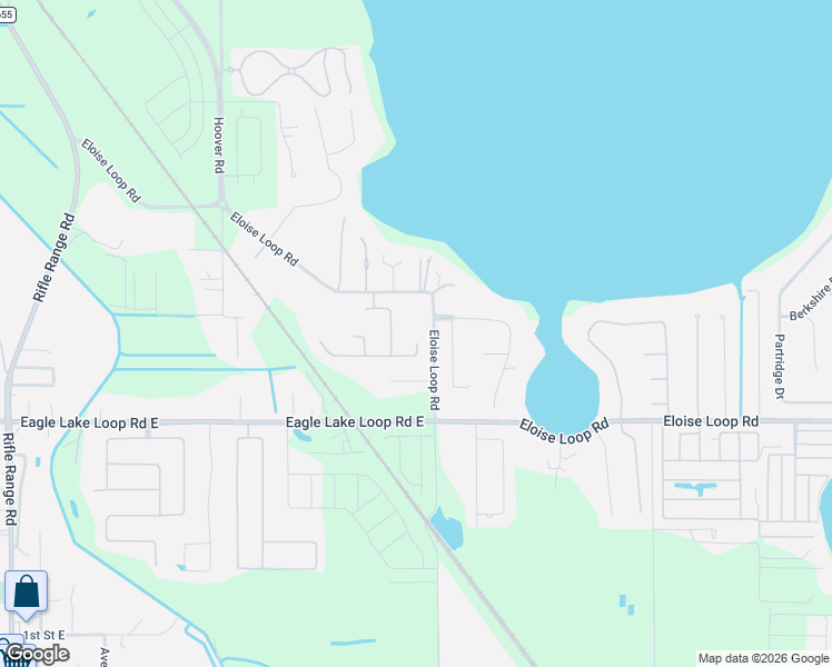 map of restaurants, bars, coffee shops, grocery stores, and more near 328 Vail Drive in Winter Haven