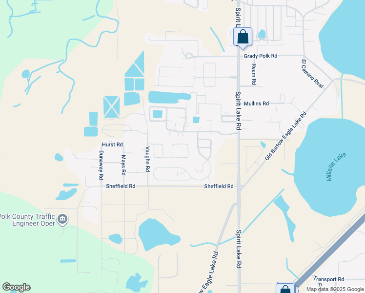 map of restaurants, bars, coffee shops, grocery stores, and more near 460 Kensington View Drive in Winter Haven
