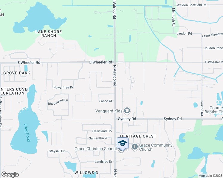 map of restaurants, bars, coffee shops, grocery stores, and more near 1945 Abbey Ridge Drive in Dover