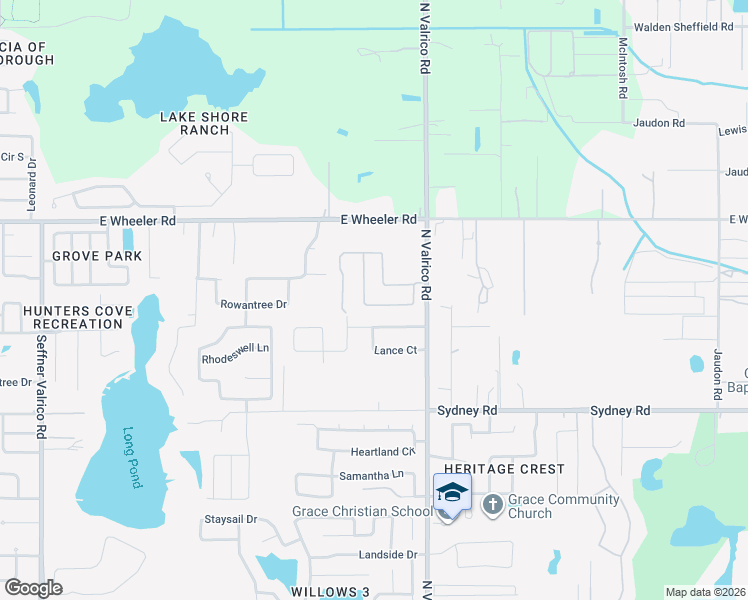 map of restaurants, bars, coffee shops, grocery stores, and more near 1910 Abbey Ridge Drive in Dover
