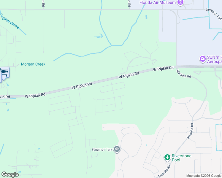 map of restaurants, bars, coffee shops, grocery stores, and more near 4268 Butterscotch Circle in Lakeland