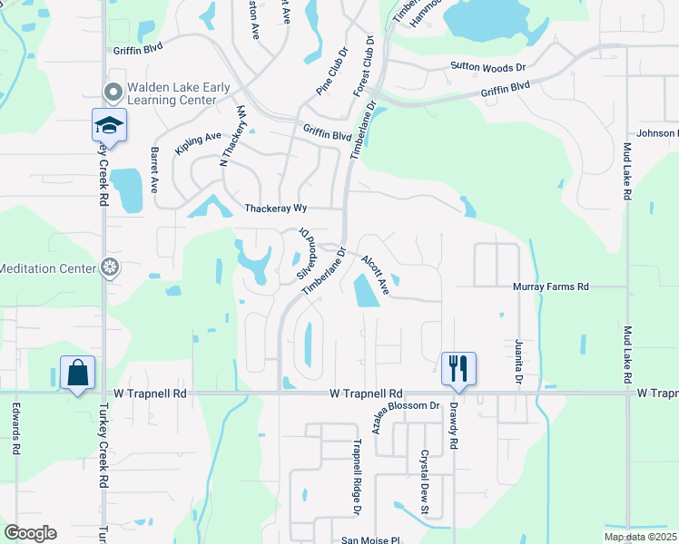 map of restaurants, bars, coffee shops, grocery stores, and more near 3309 Kilmer Place in Plant City