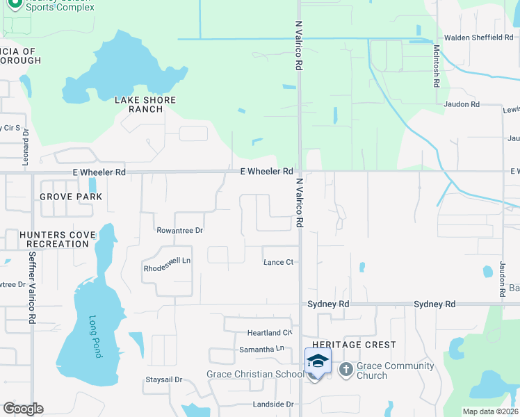 map of restaurants, bars, coffee shops, grocery stores, and more near 1910 Abbey Ridge Drive in Dover