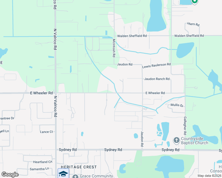 map of restaurants, bars, coffee shops, grocery stores, and more near 12962 East Wheeler Road in Dover