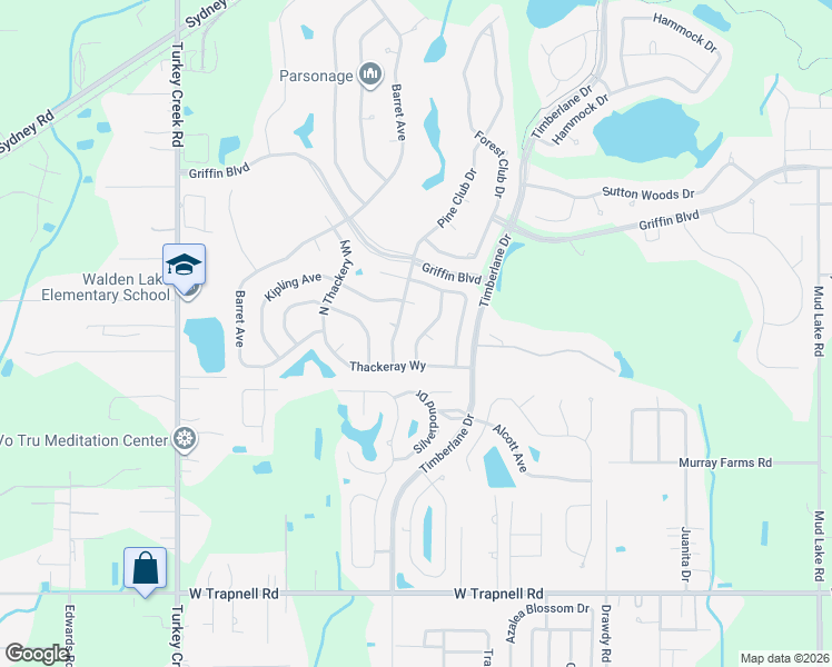 map of restaurants, bars, coffee shops, grocery stores, and more near 3213 Stevenson Street in Plant City
