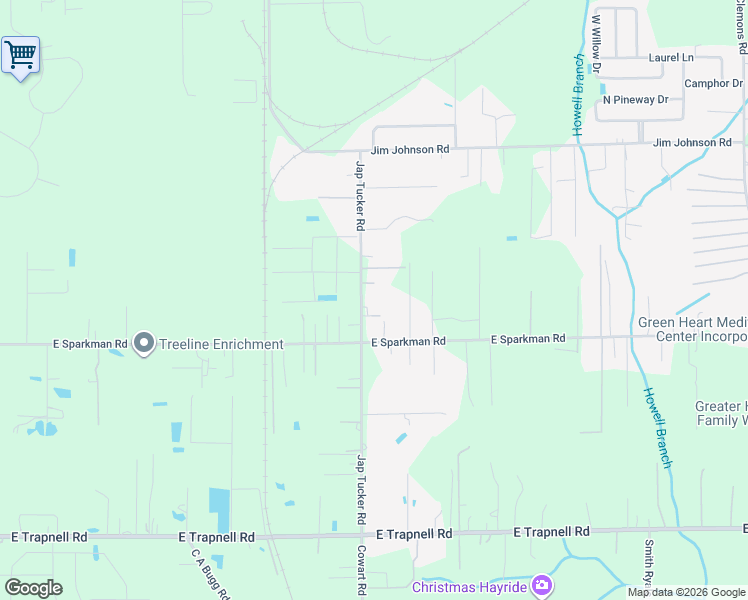 map of restaurants, bars, coffee shops, grocery stores, and more near 3006 Jap Tucker Road in Plant City