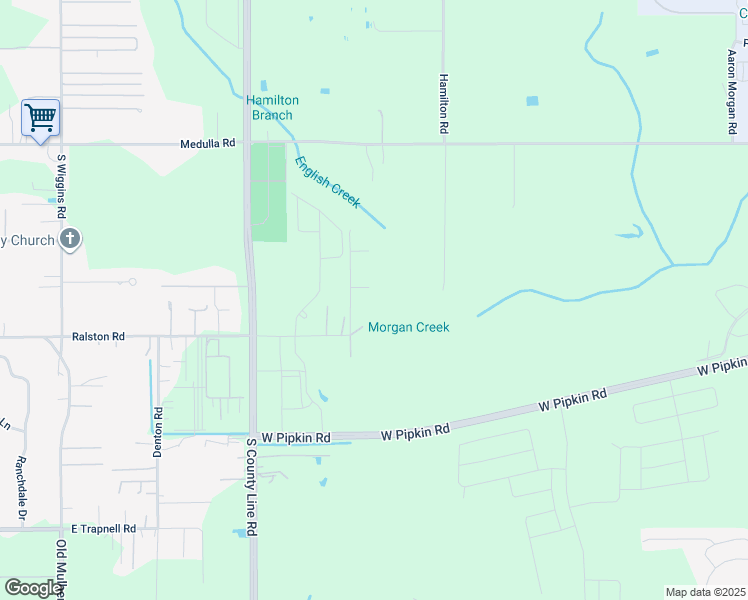 map of restaurants, bars, coffee shops, grocery stores, and more near 5036 Ralston Road in Lakeland