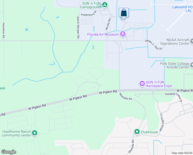 map of restaurants, bars, coffee shops, grocery stores, and more near 4770 Lathloa Loop in Lakeland