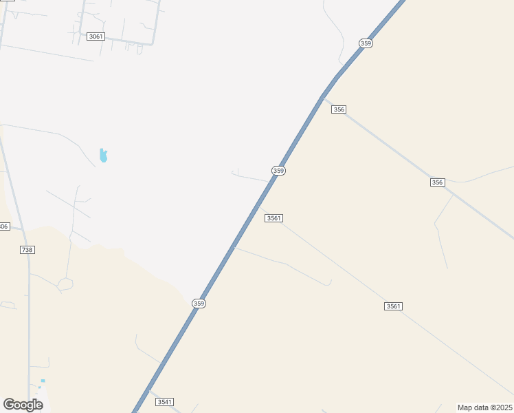 map of restaurants, bars, coffee shops, grocery stores, and more near 10391 Texas 359 in Orange Grove